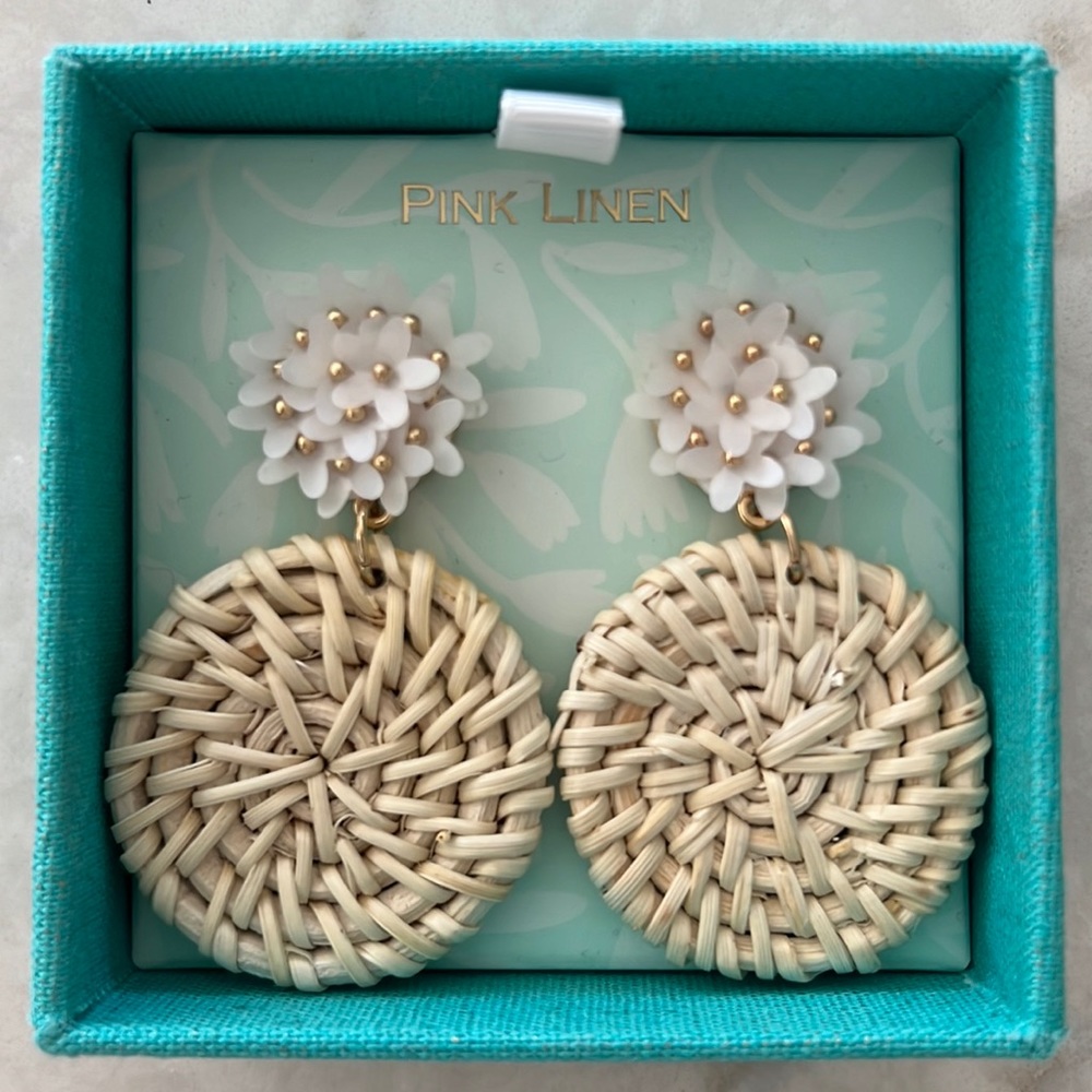 Boho Style Woven Earring